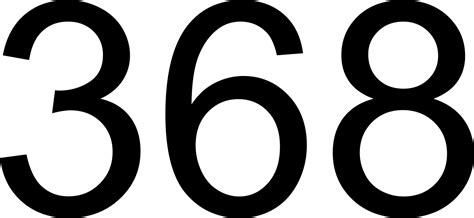 368 — триста шестьдесят восемь. натуральное четное число. в ряду ...