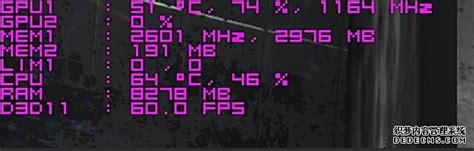 如何在游戏画面中实时显示FPS帧数和CPU和显卡使用率、温度等信息(4)_方程式装机网