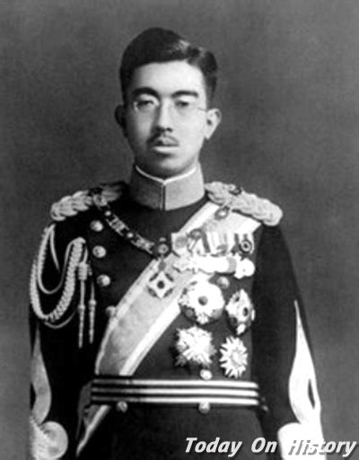 1901年4月29日发动二战的昭和裕仁天皇出生 - 历史上的今天