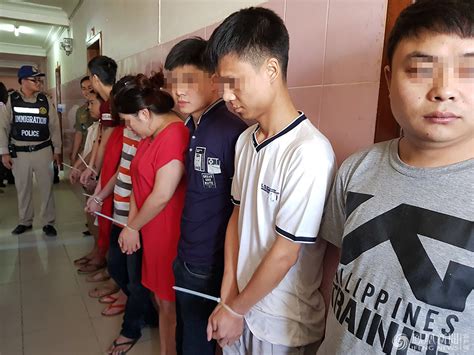 柬埔寨破最大色情诈骗集团 拘215名中国人