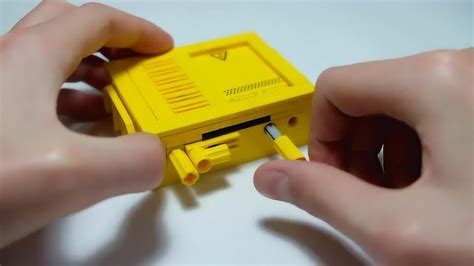 乐高积木制作的机关小盒子，你能够打开吗