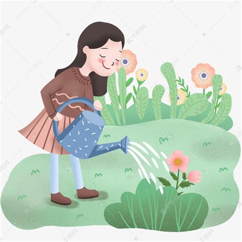 可爱的小男孩在花园里用喷壶给植物和玫瑰浇水孩子穿着轻盈的夏天关闭和色彩缤纷的t恤高清图片下载-正版图片507434241-摄图网