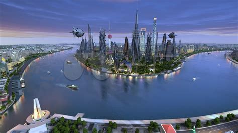 丰富的想象力：未来城市概念插画欣赏(2) - 设计之家