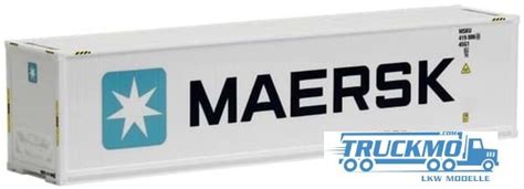 Herpa Maersk 40ft HighCube Container 493553 | TRUCKMO.com - Lkw-Modelle ...