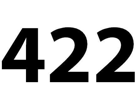 422 — четыреста двадцать два. натуральное четное число. в ряду ...