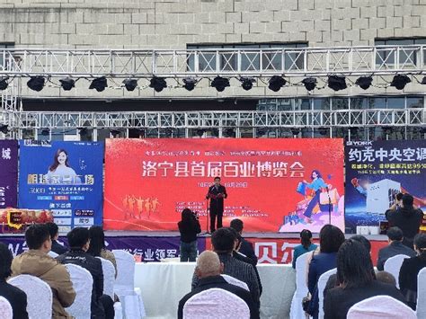 洛阳市洛宁县举办首届百业博览会