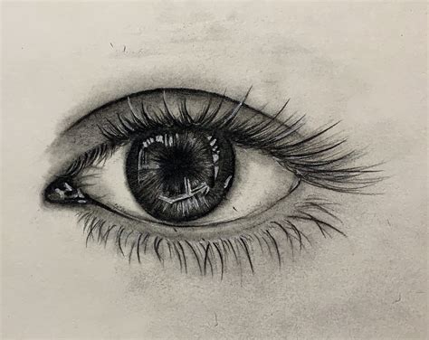 美妆素描眼睛图片