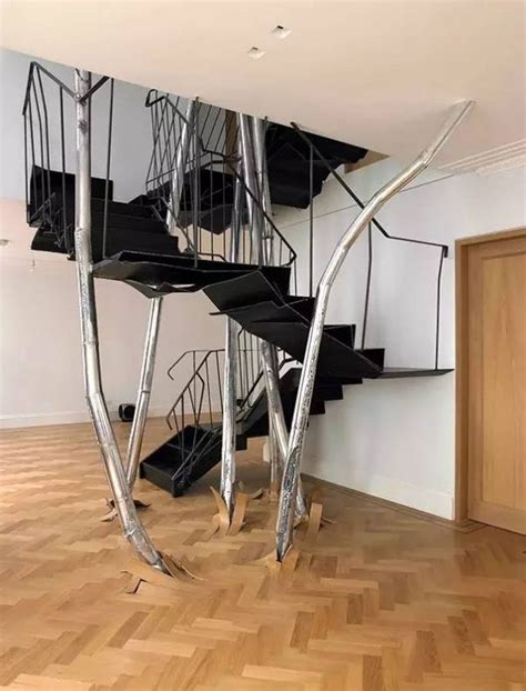 25个独特的创意家居楼梯设计 - 设计之家