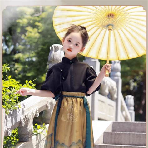 新中式马面裙国风古装小个子宋制明制汉服女款复古风日常通勤套装-阿里巴巴