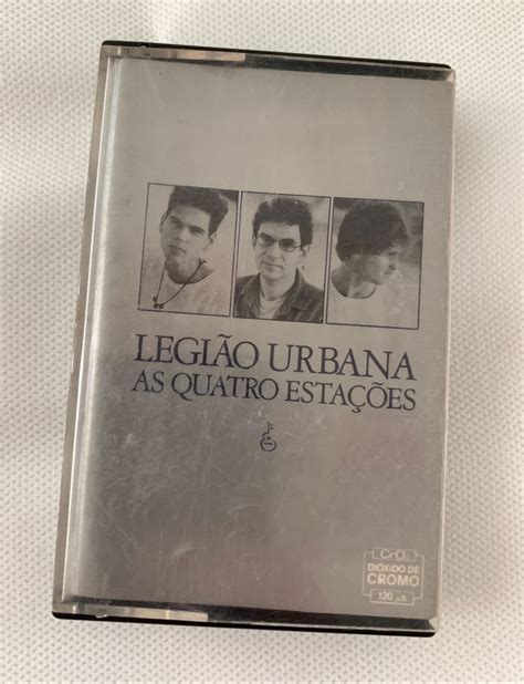 Relíquia Colecionador Fita Legião Urbana | Item de Música Legião Urbana ...