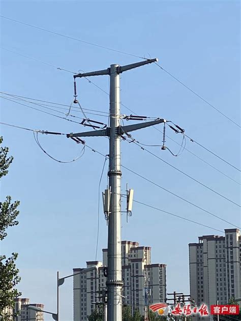 安阳市在全省率先利用在运电力杆塔建成共享5G基站|电力|杆塔|基站_新浪新闻