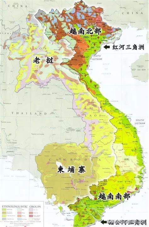 湄公河三角洲地图 - 越南地图 - 地理教师网