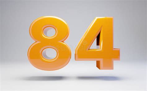 Number 84 White Black Stickers, Magnet | Wacky Print