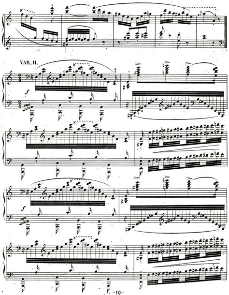 帕格尼尼大练习曲NO.6钢琴谱-日云花-虫虫乐谱