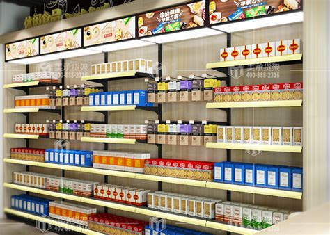 超市货架 超市货架展示架 零食店陈列架 连锁便利店展示架 厂家-阿里巴巴