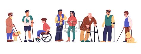 残疾人标志设计图__海报设计_广告设计_设计图库_昵图网nipic.com