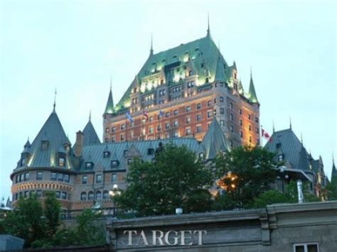 魁北克古城地标建筑 全球最上镜的古堡酒店_海南频道_凤凰网