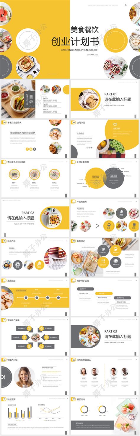 小吃店餐饮项目创业计划书范文2篇Word模板下载_编号qzrmxmzg_熊猫办公