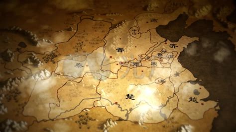 战国地图图片