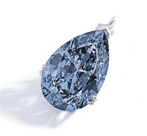 14ct「Oppenheimer Blue」蓝钻将在佳士得拍卖 – 我爱钻石网官网