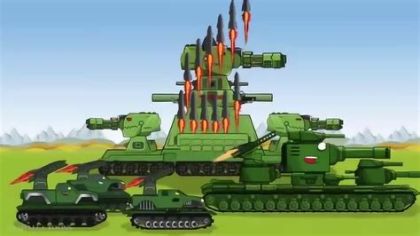 坦克世界动画：KV99大战德国新坦克莫迪·哈莫_腾讯视频
