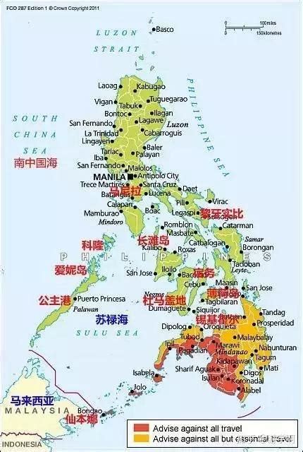 菲利宾地图_菲律宾地图中文版_淘宝助理