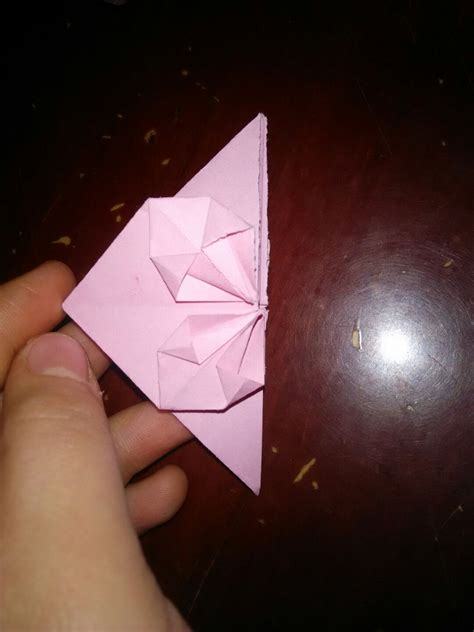 折纸手工爱你心爱心的折法步骤(3)（正方体手工折纸） - 有点网 - 好手艺