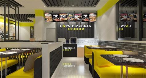 意大利披萨西餐厅室内设计|空间|展示设计 |Design一ZL - 原创作品 - 站酷 (ZCOOL)