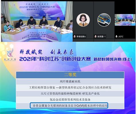 声光微纳研究所荣获2022年“科创江苏”创新创业大赛决赛一等奖