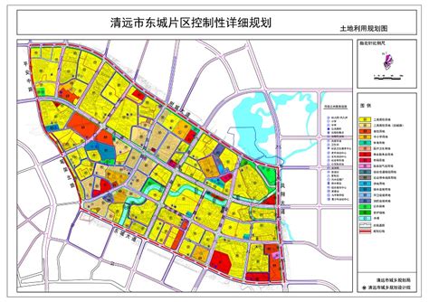 《清远市东城片区控制性详细规划02街坊（青云单元）局部地块调整》批后公告