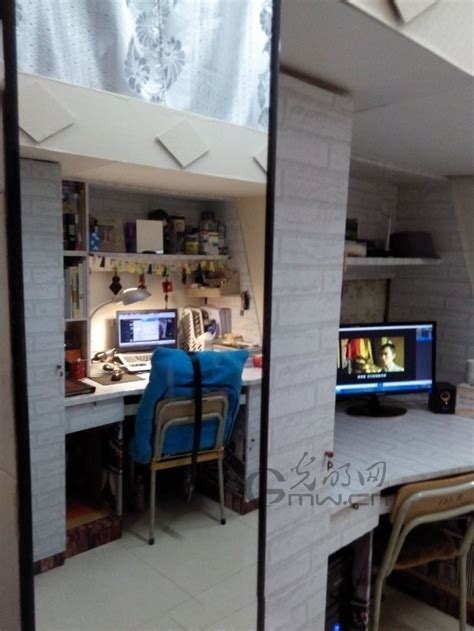 南昌大学室内设计专业男生自己装修寝室(7)_图片新闻 _光明网