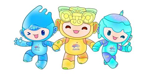 2022年杭州亚运会吉祥物公布！江南忆三兄弟亮相|机器人|西湖|吉祥物_新浪新闻
