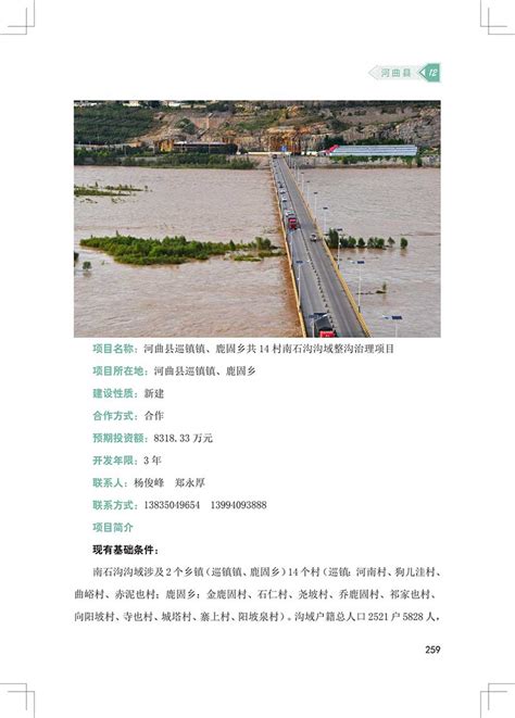忻州市整沟治理招商引资项目——河曲篇（2）-山西忻州