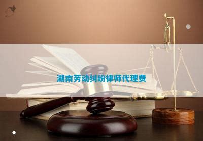 湖南劳动纠纷律师代理费_劳动百科_法律资讯