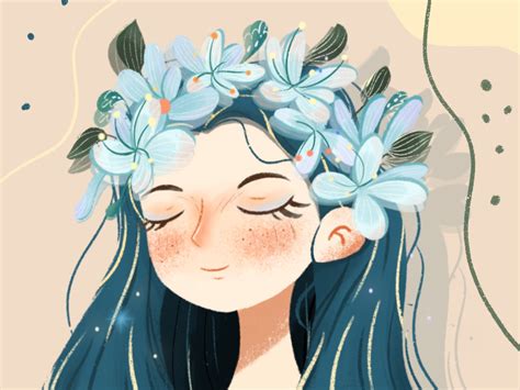 少女手绘头像非主流