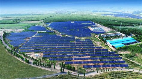 全国最大1500V智慧光伏电站在阳光“领跑者”基地成功并网--世纪新能源网-太阳能发电网