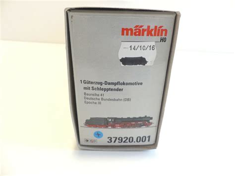 Consignment MA37920 - Marklin 37920 - German Steam Freight Locomotive ...