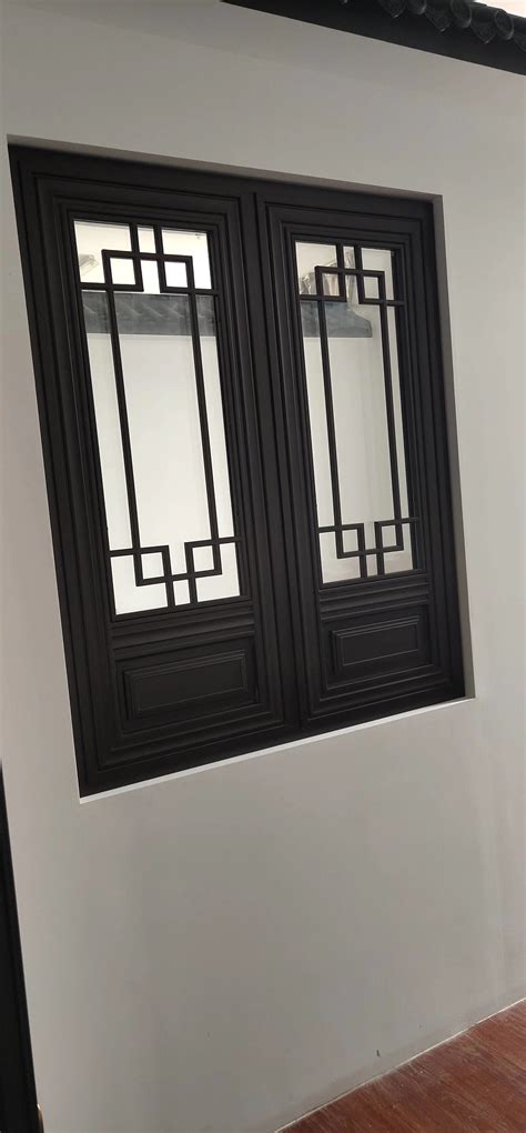 新中式仿古门窗花格样式及寓意「冠墅阳光」_图案