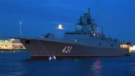 俄新型导弹护卫舰"戈尔什科夫海军上将号"进入红海 - 2019年3月21日, 俄罗斯卫星通讯社