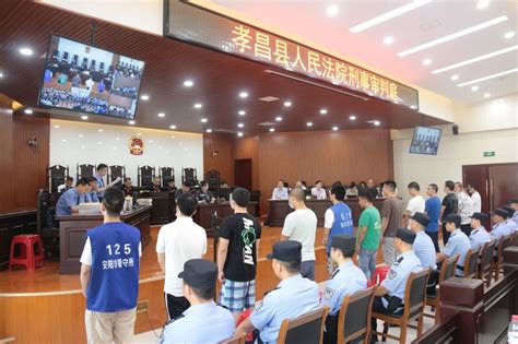 孝昌法院法警大队 圆满完成一涉恶案件庭审警务保障工作