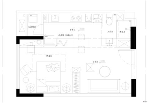 户型优化续更-单身公寓篇-室内设计-拓者设计吧