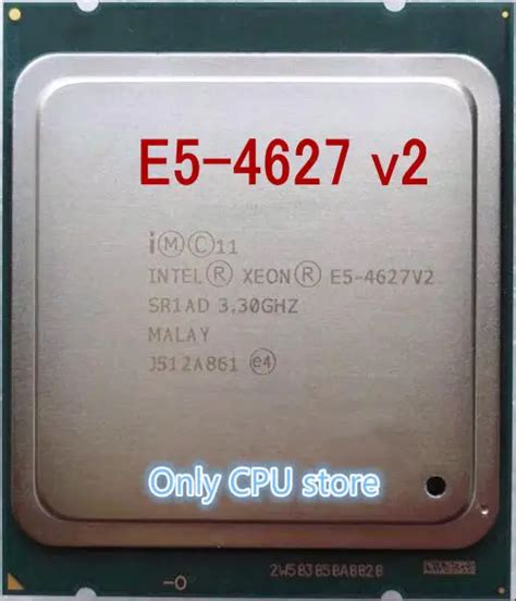 E5 4627V2 Original Intel Xeon E5 4627V2 3.3GHZ 8 Core 16MB SmartCache ...
