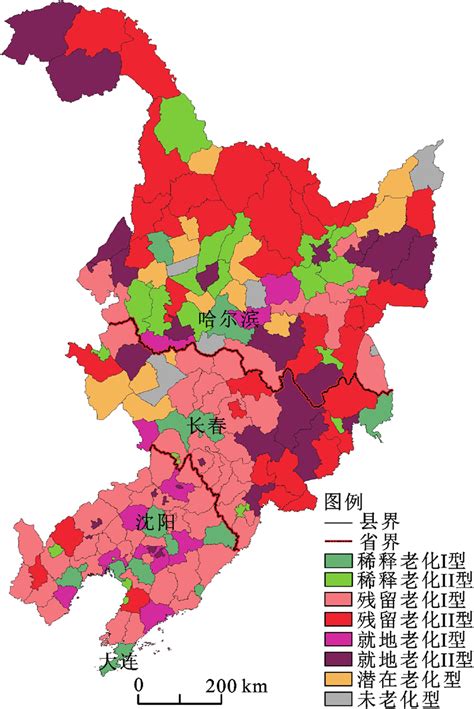 东北三省人口分布空间格局演化及其驱动因素研究