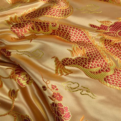 杭州丝绸软缎被套婚庆缎面被罩被面大红龙凤百子图结婚喜被子单件-阿里巴巴