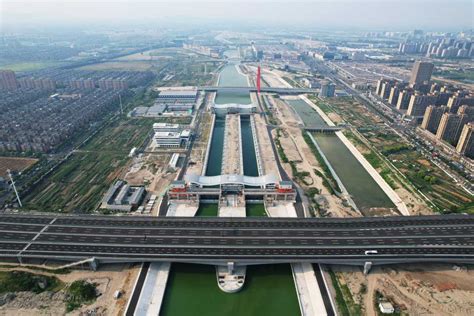 京杭运河二通道控制性工程杭州八堡船闸完工_手机新浪网