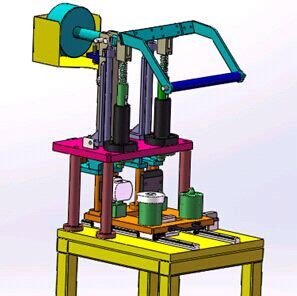 发动机曲轴卡环压装机3D模型下载_三维模型_STEP模型 - 制造云 | 产品模型
