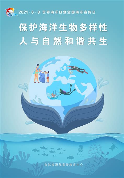 世界海洋日海报PSD广告设计素材海报模板免费下载-享设计