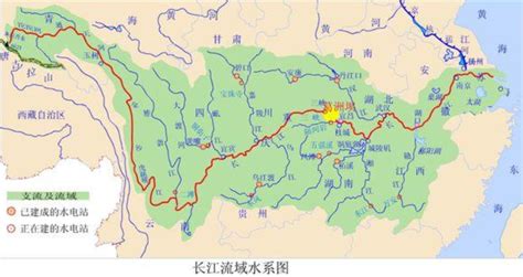 长江在中国地图的什么地方_百度知道
