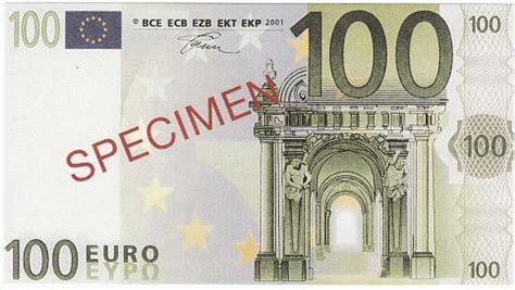 欧元1000纸币图样