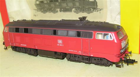 Fleischmann 4237 DB 218 362-2 orientrot Ep.4 i.OVP - Nordbahn An- & Verkauf